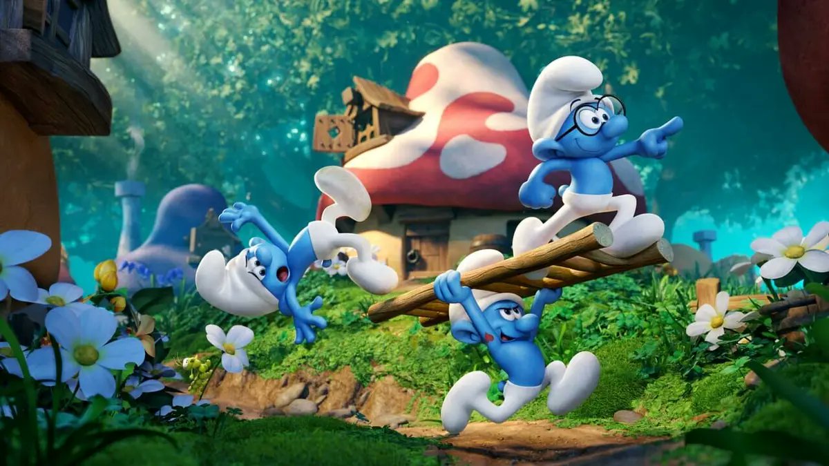 Mediasinfos's tweet photo. C'est ce soir à 21H05 que @Gulli rediffusera le film “#LesSchtroumpfs et le village perdu” avec les voix de @LMilotOfficiel #LaurentMaurel #ValentinMerlet et @ariedecasa. Notre article est ici: https://t.co/pspAqQFb35 https://t.co/XlY783kwFY