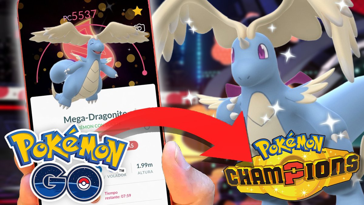 8BitCR's tweet image. COMO ENVIAR Y ENTRENAR TUS POKEMON DESDE GO a POKEMON CHAMPIONS!?

youtu.be/8OFrrVc-3IE #PokemonGO #PokemonChampions