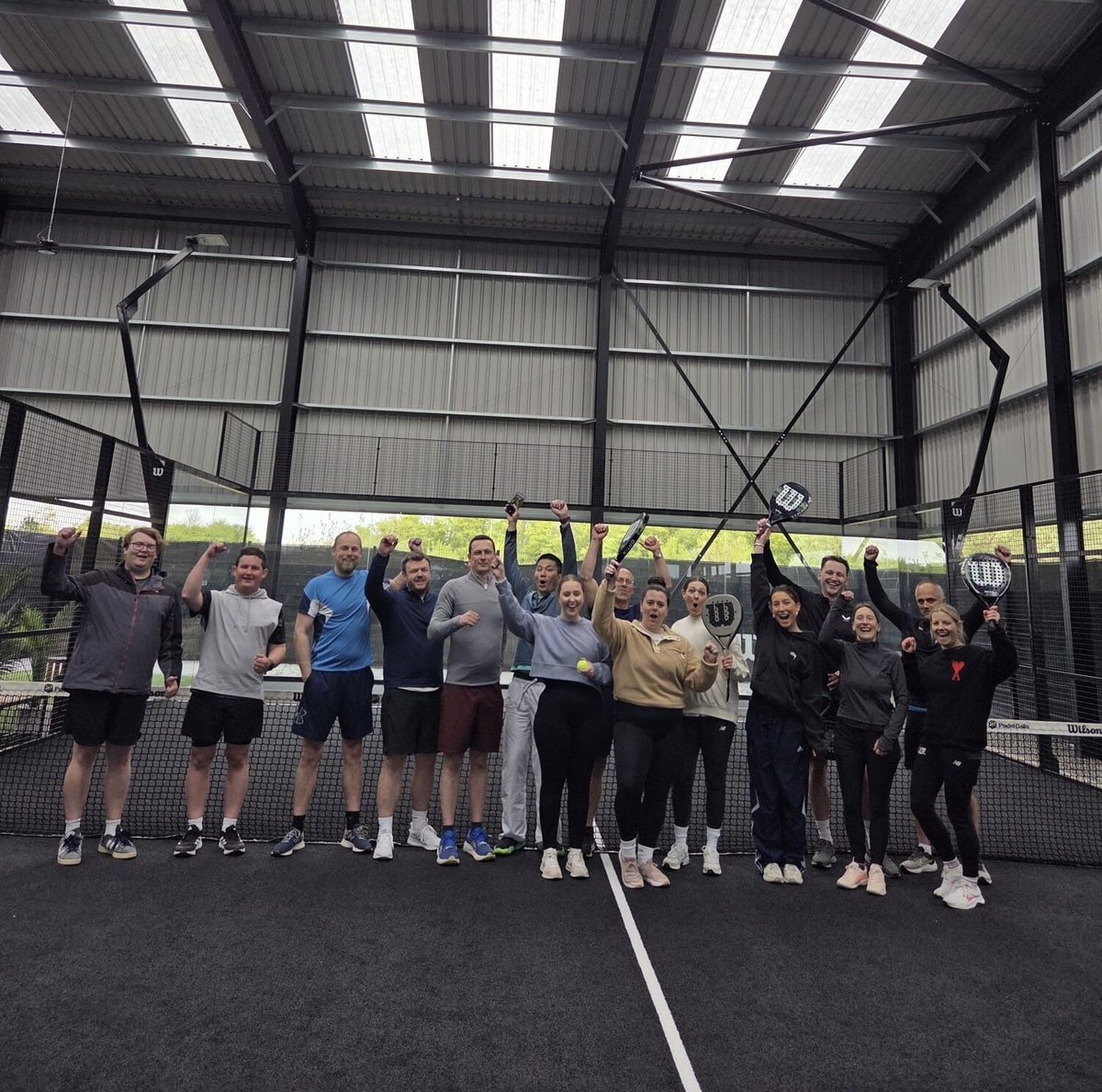 statplanning's tweet image. Great to attend our first @B_E_Design Sustainable #Placemaking Padel event recently at Equinox Padel Club 🎾

A fantastic afternoon connecting with industry colleagues - and great to see padel courts in action following our recent consents.

#Padel #Networking