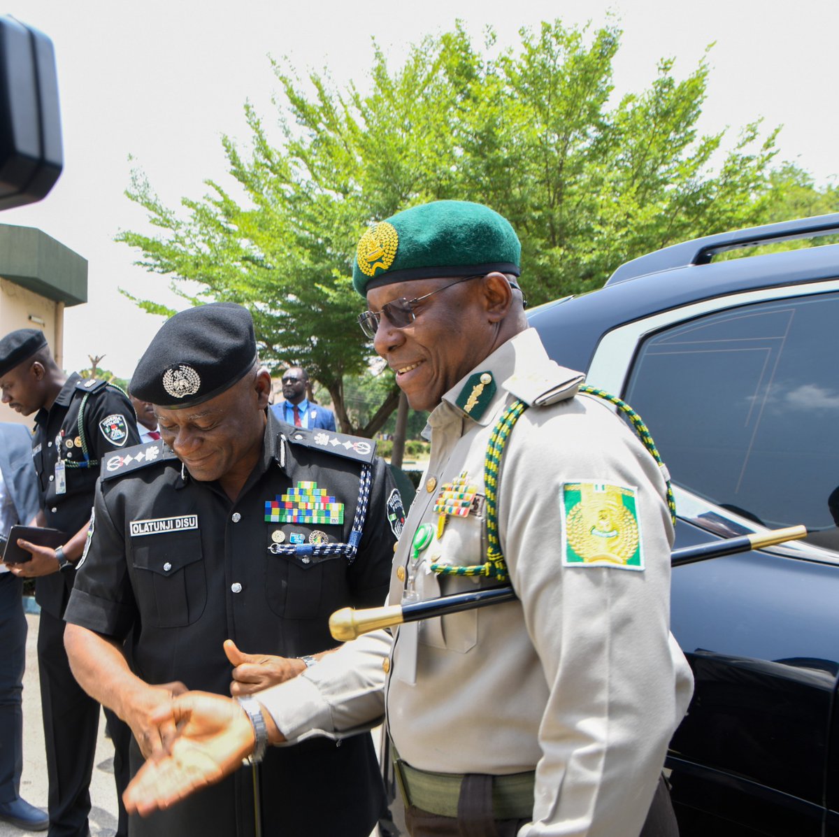 CorrectionsNg's tweet photo. THE NIGERIAN CORRECTIONAL SERVICE AND THE NIGERIA POLICE FORCE STRENGTHEN STRATEGIC ALLIANCE TO ENHANCE SECURITY, AND DECONGEST CUSTODIAL CENTRES . For more details please click on the link below 
https://t.co/I0OvEDhKf0 https://t.co/udRC3KItyD