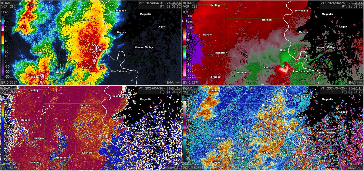 weather_history's tweet photo. April 26, 2024:

A substantial tornado outbreak struck the Plains. Eighteen tornadoes were significant (EF2+), many of which were spawned by cyclic cells in NE and IA. The year's first EF4 struck the western edge of the Omaha metropolitain area. One person was killed.

#wxhistory https://t.co/ampMkTXZzW