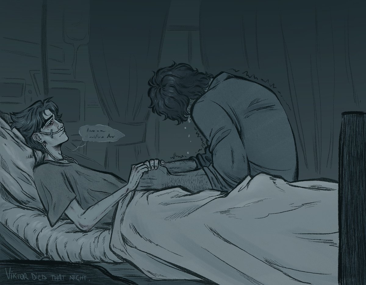 Silirium1's tweet photo. . . .

(Don't worry, this event isn't canon in my modern AU; you decide what Viktor is saying under his breath)
#jayvik #jaycetalis #viktor #arcane https://t.co/RvMHibcY0q