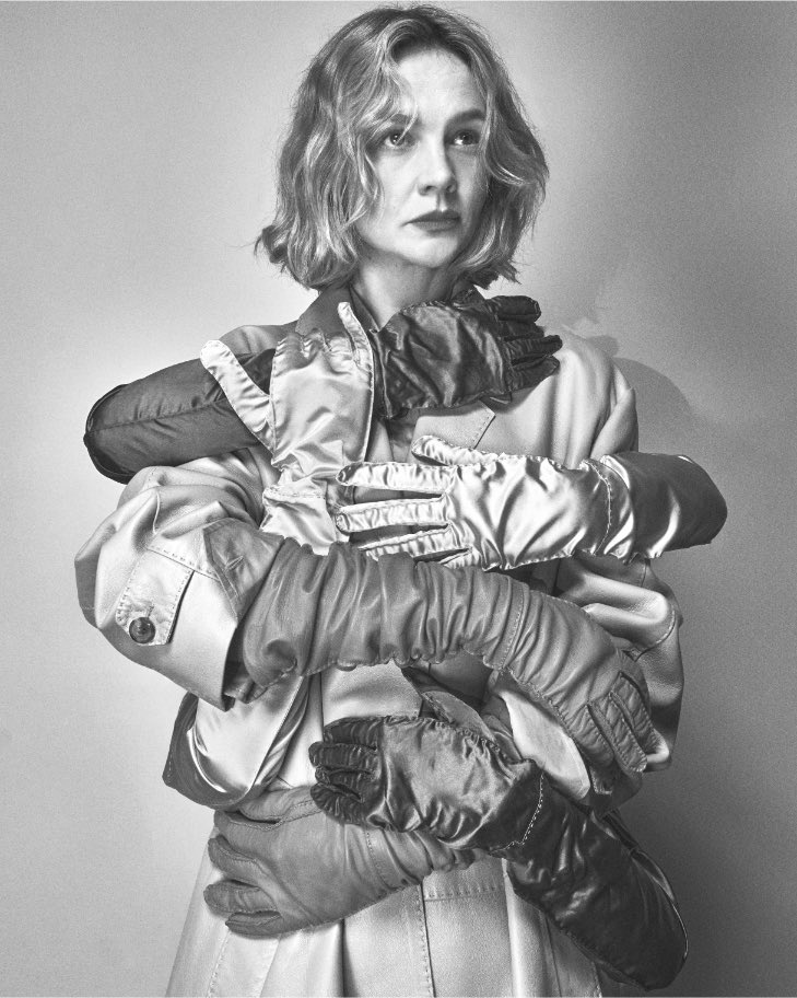 — carey mulligan photographed by arash khaksari for the latest issue of cultured magazine ❦

(all clothing &amp; accessories by prada) ✨