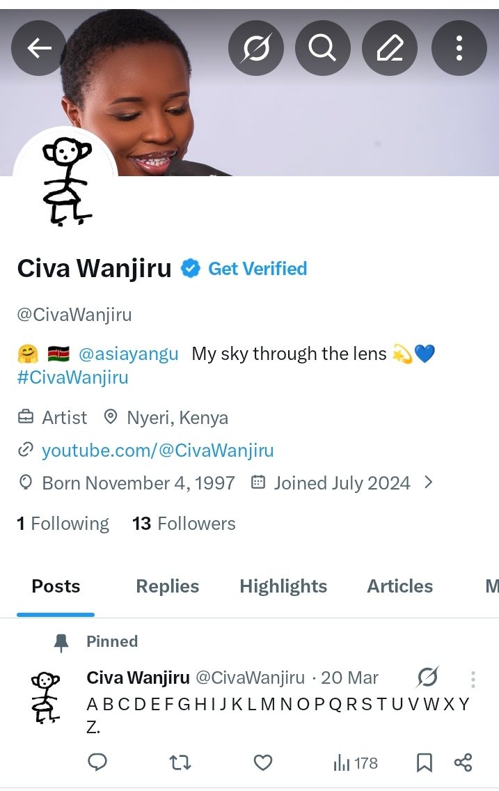 CivaWanjiru's tweet image. #Instagram #Twitter #Twins

Celebrating 13 Followers ☺️☺️☺️☺️☺️☺️☺️☺️☺️☺️☺️☺️☺️

#CivaWanjiru