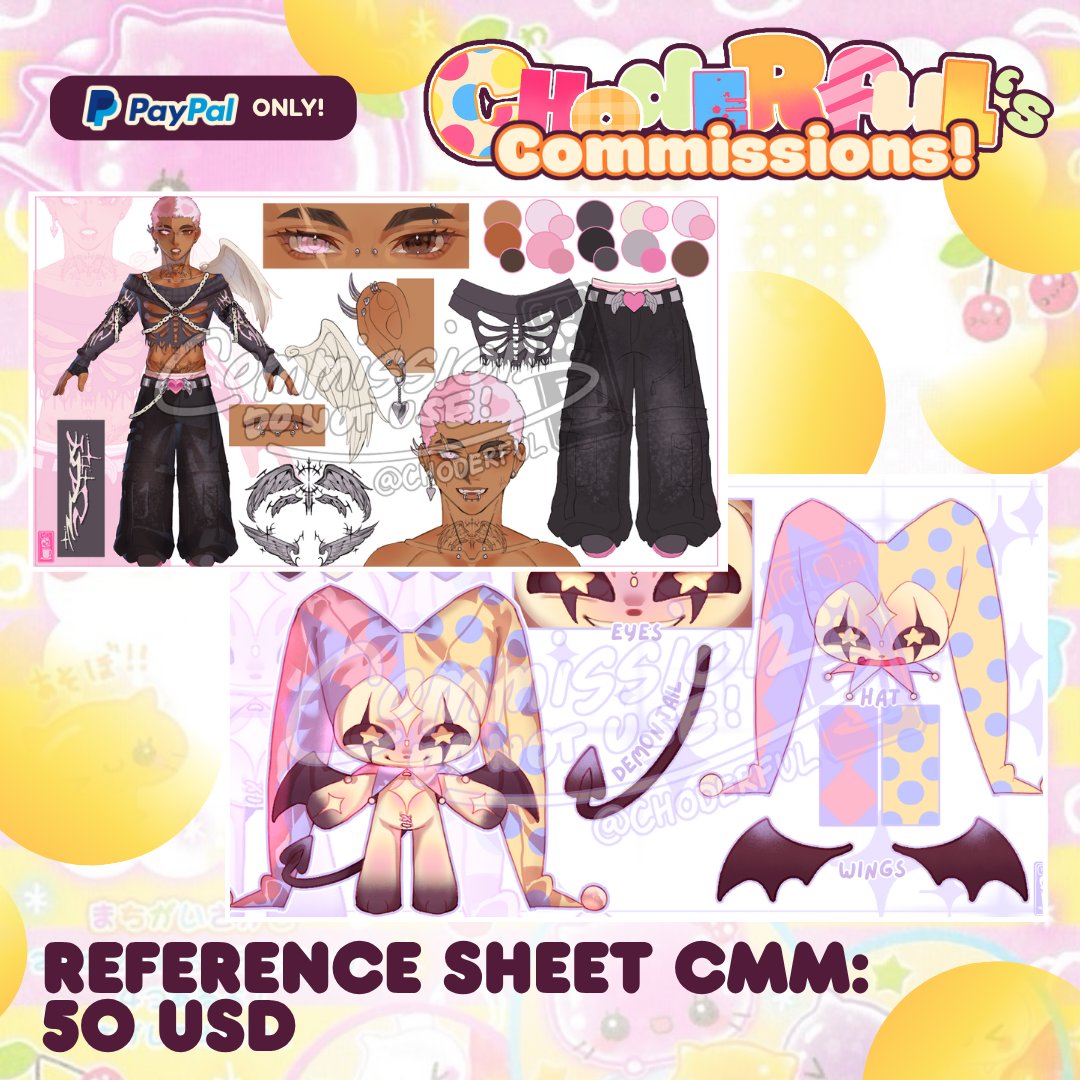 CHODERFUL's tweet image. 𝐂𝐇𝐎'𝐒 𝐂𝐌𝐒 𝐎𝐏𝐄𝐍! 
dm me on dc if youre interested  : choderful_chocnut
TOS in comments!
♡︎/⟳ appreciated &amp;lt;3

#artcommissions #Commission #commissionsopen #art