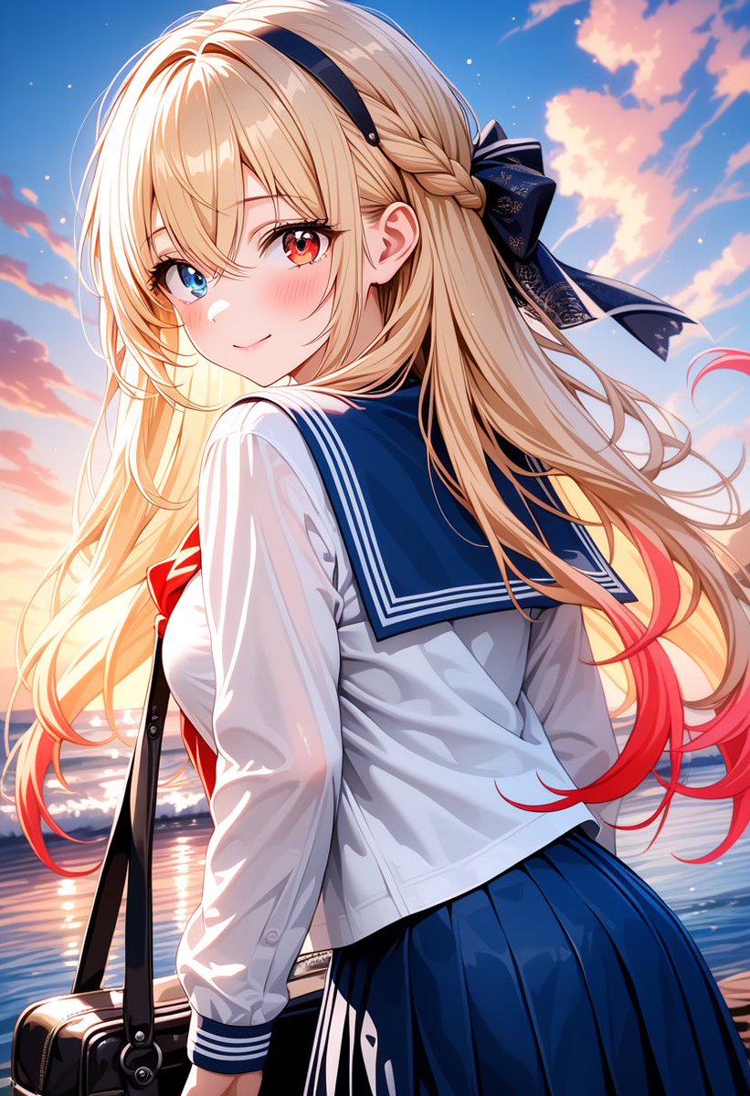 shion20260420's tweet image. もう制服は無理があるかな🤔

#AIイラスト
#AIart