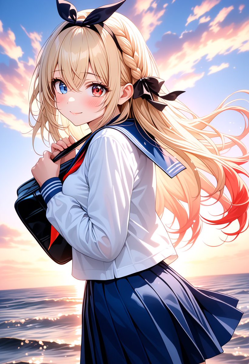 shion20260420's tweet image. もう制服は無理があるかな🤔

#AIイラスト
#AIart