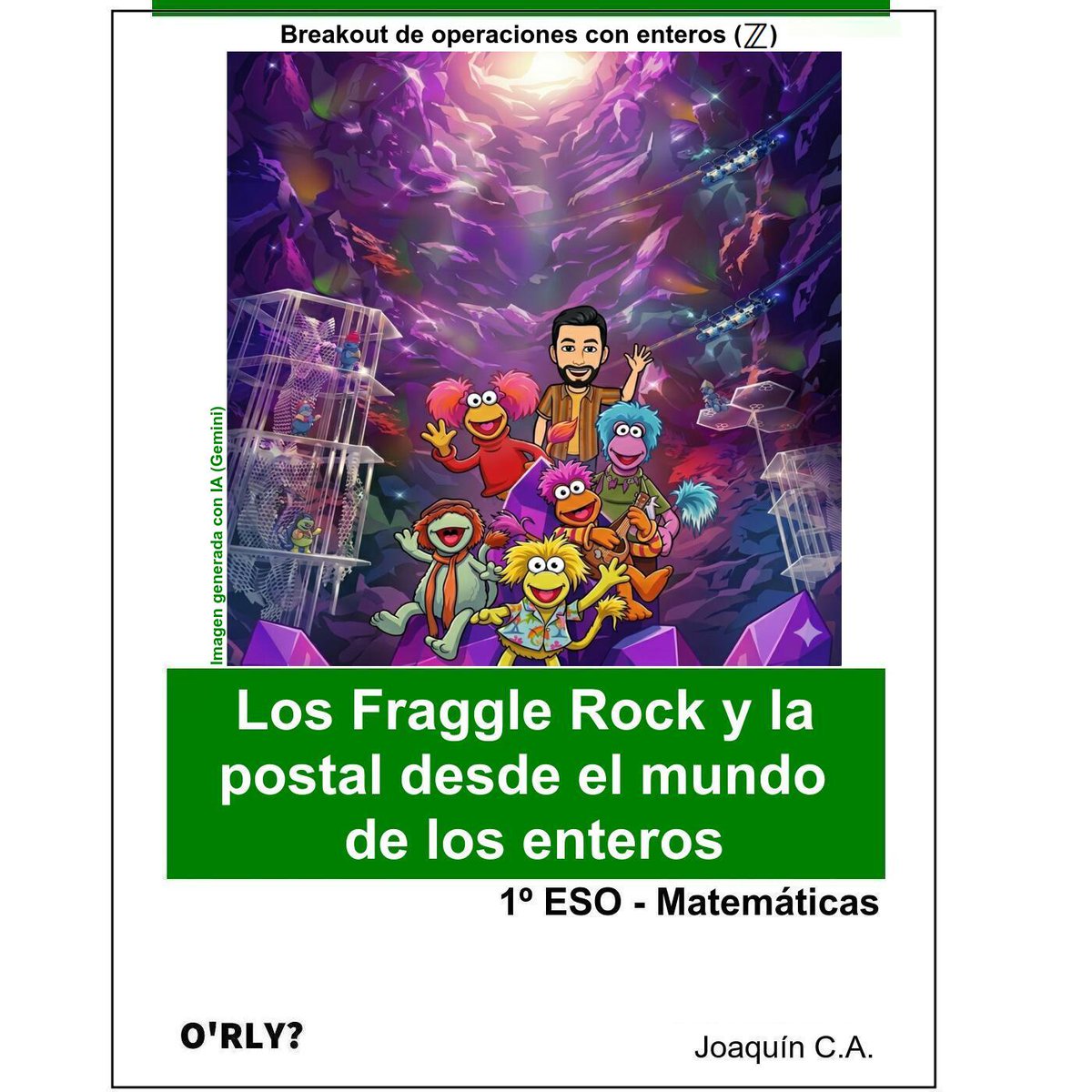 ieslagoligur's tweet photo. Este breakout educativo creado por el profe Joaquín Candañedo Arancón ( @joaEduca ), inspirado en Fraggle Rock, reta al alumnado de 1ºESO a ayudar a Gobo, Dudo, Musi y Rosi resolviendo operaciones con números enteros. 🧠➕➖
#matemáticas #ieslagoligur #islamayor #1eso https://t.co/qkMvXm8QGL
