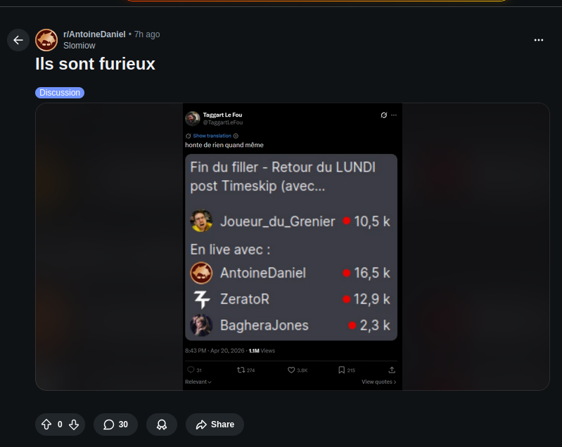 Taggart Le Fou tweet media