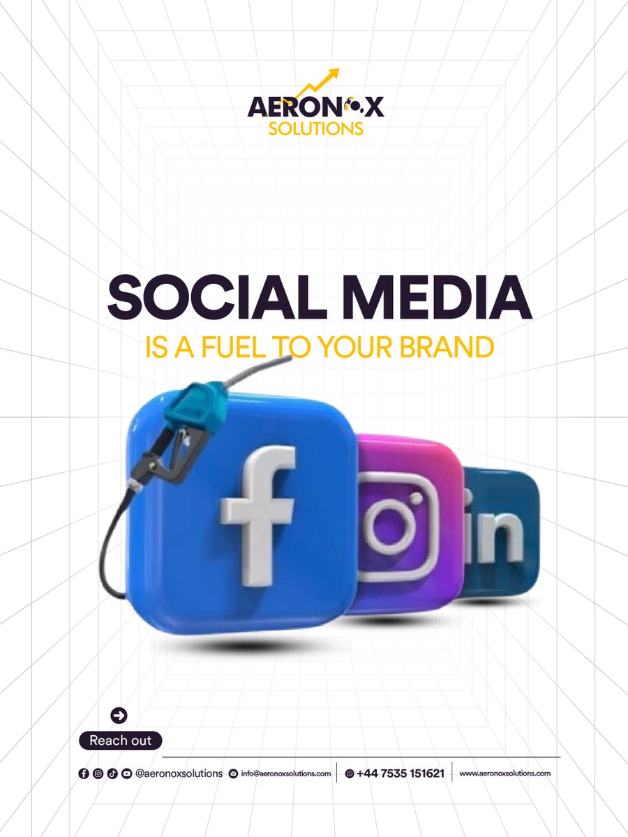 aeronox_1's tweet image. Social media isn’t optional anymore it’s your brand’s fuel.

No strategy = slow growth
Smart strategy = unstoppable brand 🚀

📞 +44 7535 151621
✉️ info@aeronoxsolutions.com
🌐 aeronoxsolutions.com

#SocialMediaTips #BrandGrowth #DigitalStrategy #MarketingIdeas