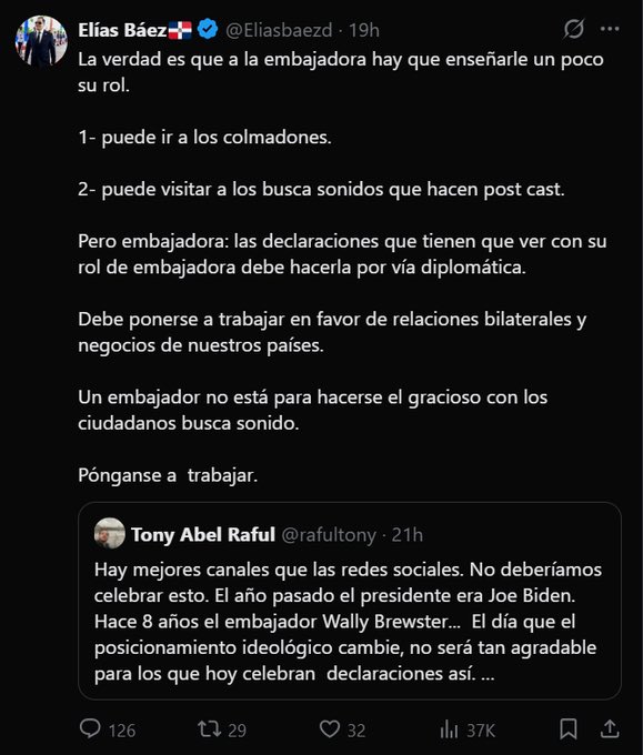 Los PRMistas que ayer celebraron la llamada de Mike Pompeo, hoy son los más indignados con la posición de la Embajadora de EEUU, el Karma le está cayendo poco a poco a todos, y todavía falta más. La maldad se paga malditos