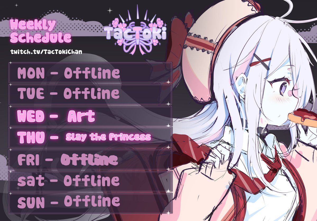 tac_toki's tweet image. 💜L͓̽i͓̽v͓̽e͓̽s͓̽t͓̽r͓̽e͓̽a͓̽m͓̽s͓̽ 💜 
▶️twitch.tv/tactokichan 
#GerVTuber #TwitchStreamer #VTuber #ZombieVTuber