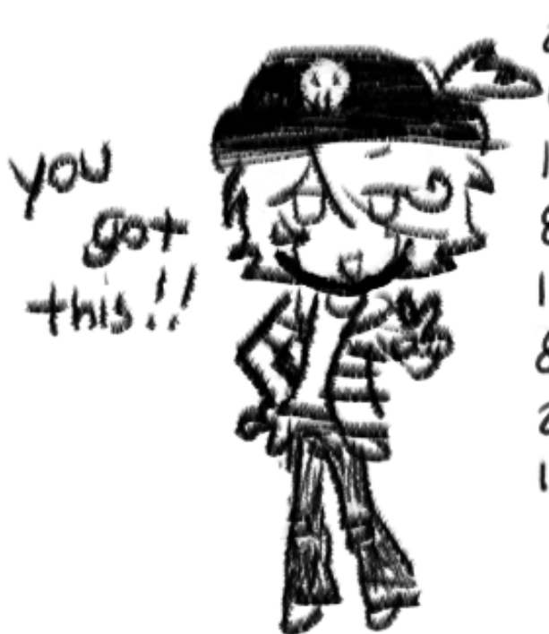 small disasterling i made to cheer myself up