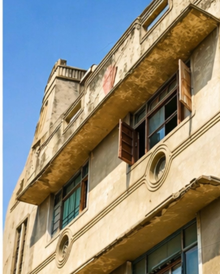 Chandrakir90176's tweet image. @UPTourism Kanpur’s forgotten Art Deco gems still whisper stories through their curved facades and bold lines—silent witnesses to a time when design met optimism. Seen them, walked past them, and wondered how much history we overlook every day. #Kanpur #ArtDeco #UrbanHeritage