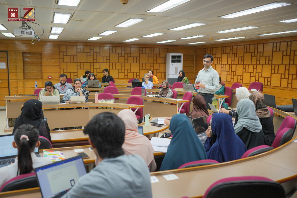 EGF_SESS_IBA's tweet photo. EGF Lab under IBA SESS, with IBA PRC, hosted a workshop led by Dr. Salman Khalid on “Introduction to Causal Inference & Policy Evaluation.”
Covered RCTs to DiD with hands-on STATA applications and policy insights
#IBASESS #IBAPRC #EGFLab #CausalInference #PolicyEvaluation #IBA https://t.co/ljmgfucCh5