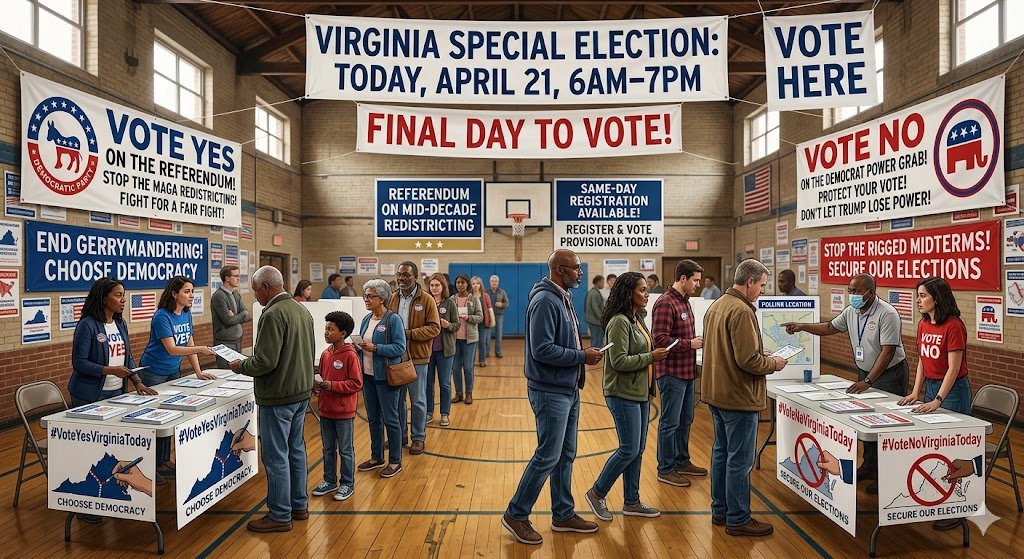 #CommonwealthVotes #VirginiaPrimary #ElectionDay2026 "Bad officials are ...