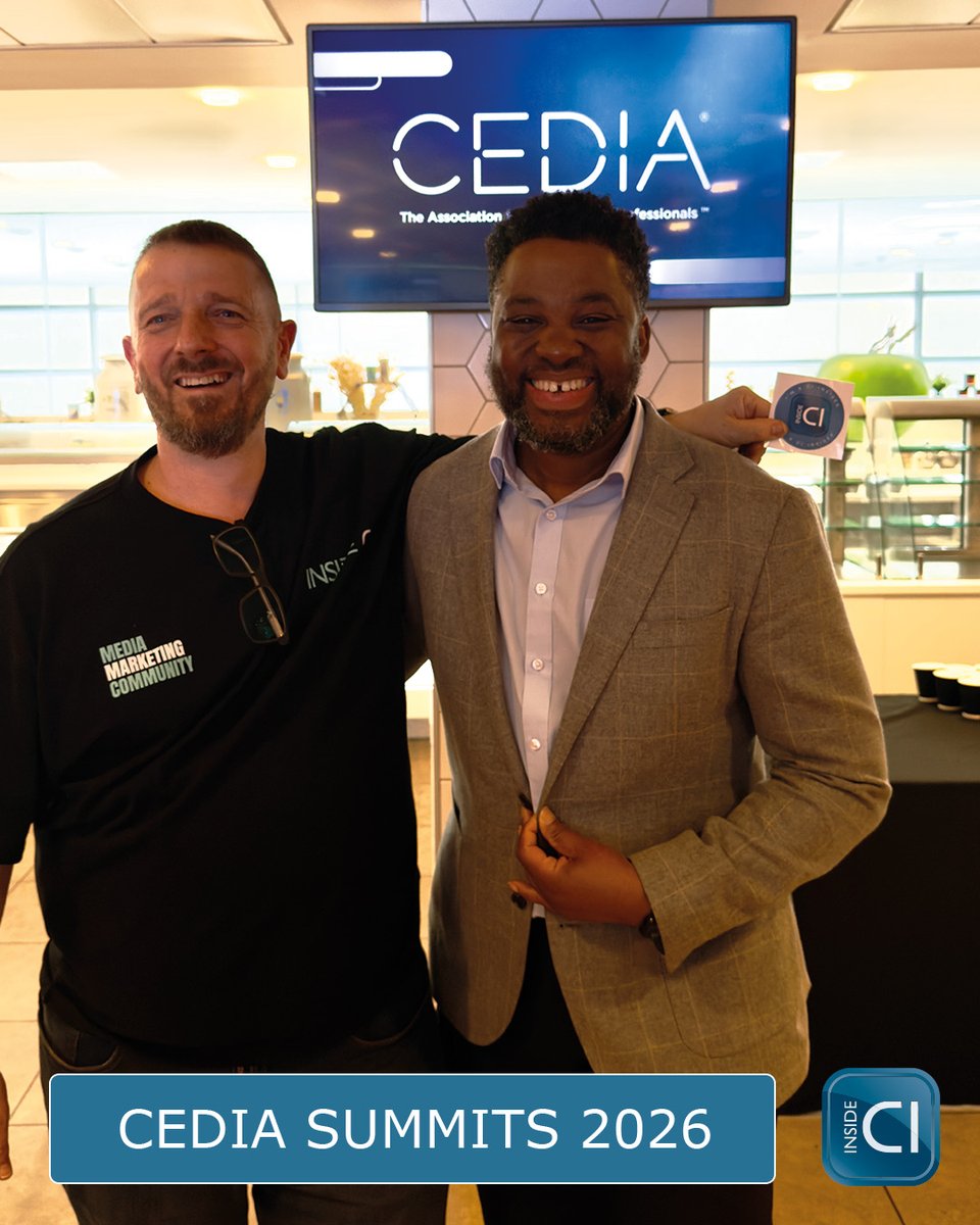 InsideCI's tweet image. Such a great day at the @CEDIA_EMEA Business Summit in #Manchester

It was great catching up with Cedia Steve and the amazing people in our industry.

Support for Inside CI 2.0 was overwhelmingly positive, and we have some interesting projects in the pipeline.

If you missed this