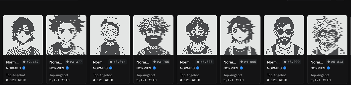 rainerhosch's tweet image. gm fam, where my Normies at? #gang