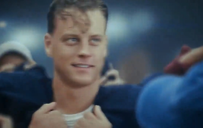 Jennife45487237's tweet image. Joe Burrow with Kroger Health!! #Bengals #RuleTheJungle #WhoDey