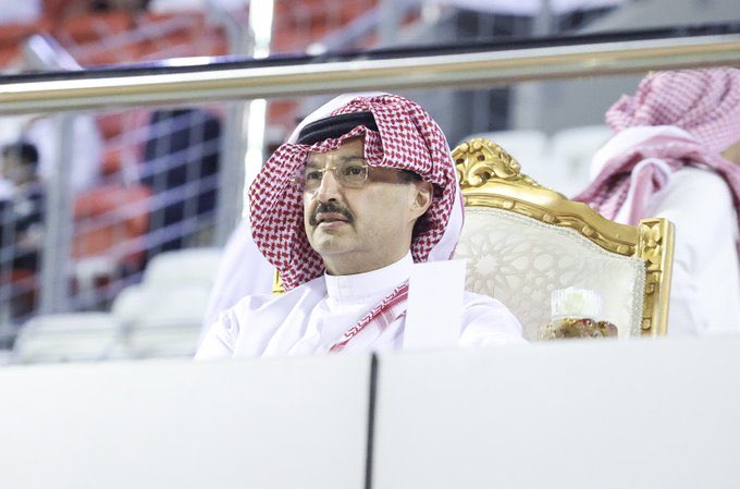 تواجد صاحب السمو الملكي الأمير تركي بن طلال بن عبدالعزيز آل سعود أمير منطقة عسير في حائل 

لمشاهدة اللقاء الحاسم بين 👇🏼

 الطائي 🆚 أبها