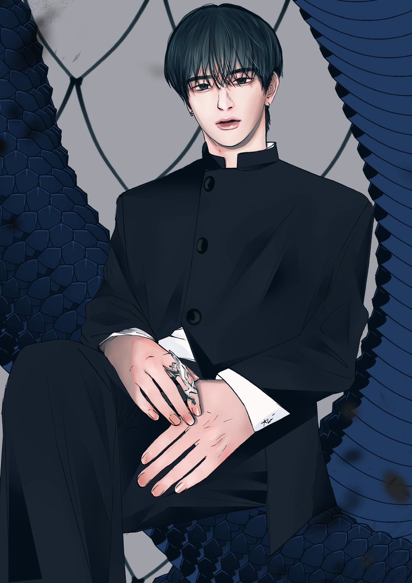De - bilitation  De - cay  De - vour 🐍 

#Cravity_Woobin 
#CravityFanart
