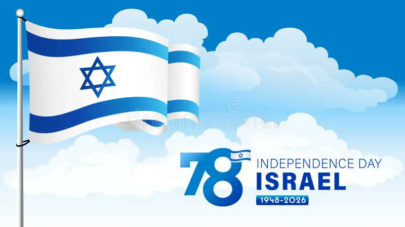 OM_Hindi's tweet image. Happy Independence Day Israel 🇮🇱

Celebrating strength, resilience, and a journey of nation-building.

Wishing peace and prosperity ahead.

#Israel #YomHaatzmaut #IndependenceDay