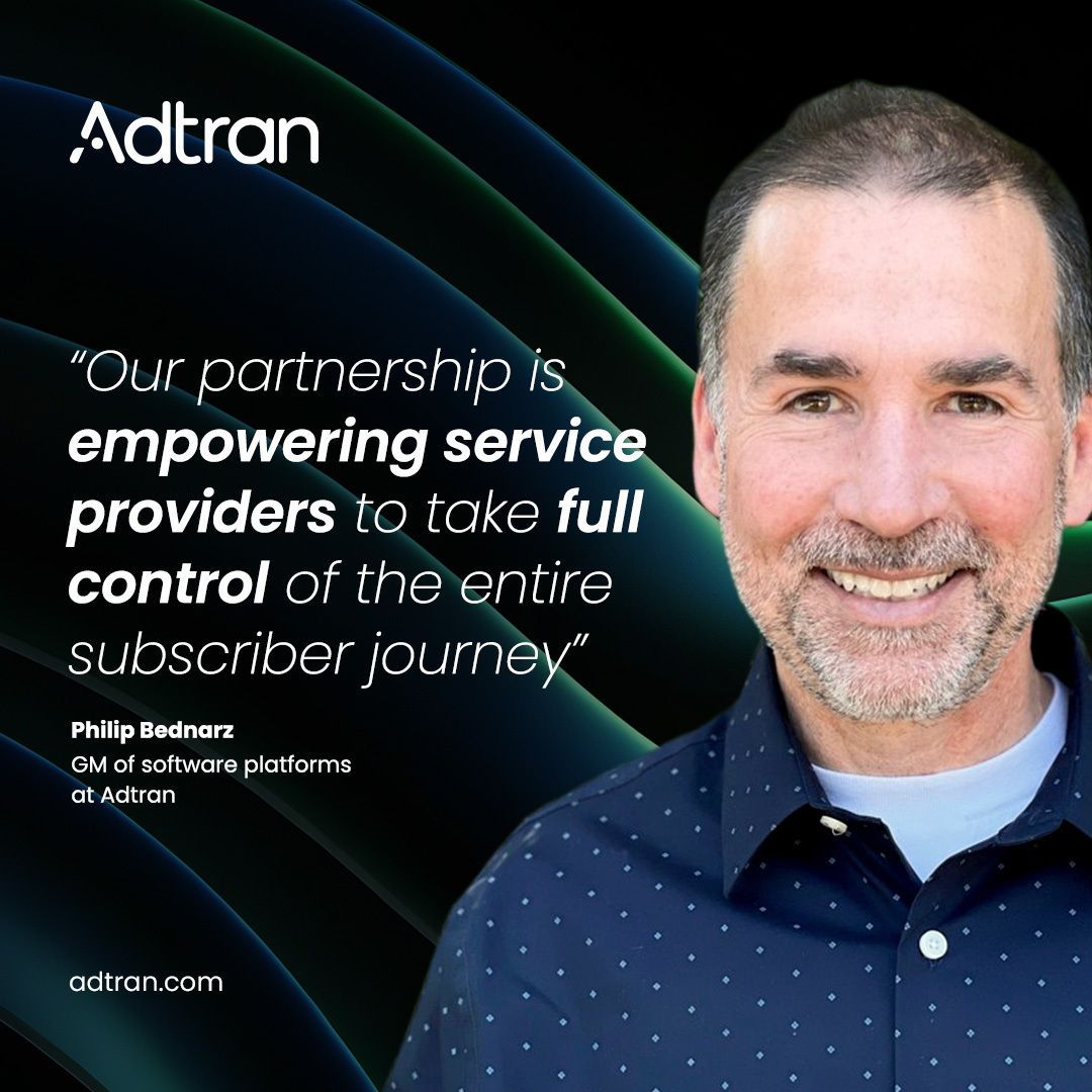 garethspence's tweet photo. Adtran just expanded its partnership with GLDS to simplify subscriber lifecycle management. ✨

Take a look at how Intellifi now connects with Broadhub to help service providers move even faster 🔗 https://t.co/lL5P2hHnqF https://t.co/6DoZzDlCpT
