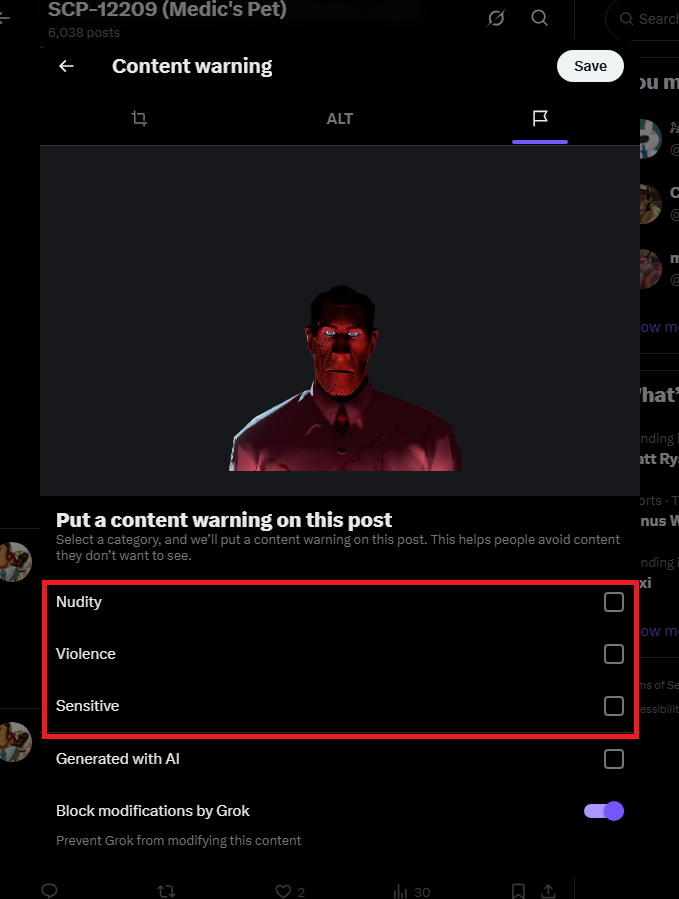 SCP-12209 (Medic's Pet) tweet media