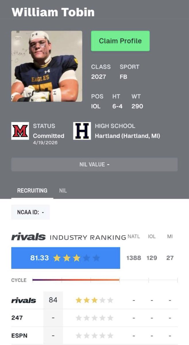 William Tobin 3⭐️ tweet media