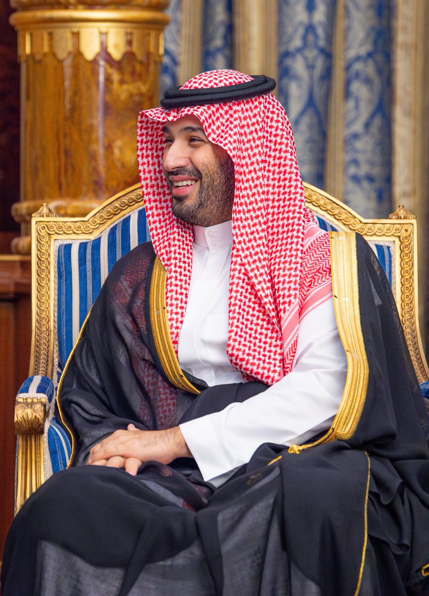 ولي العهد قبل قليل 🇸🇦

-