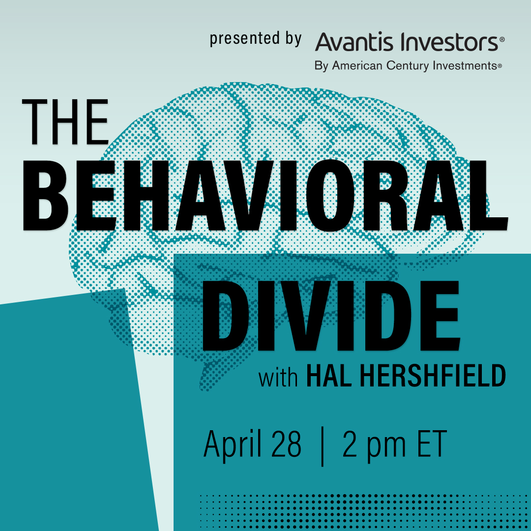 avantisinvestor's tweet image. Register for the next Behavioral Divide episode on the psychology of decumulation and social security claiming decisions. Secure your spot now a.vant.is/4tWsBaP 

#FinancialEducation #BehavioralFinance