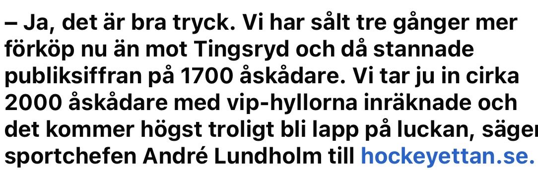 khkogge2001's tweet photo. Om de är så många nu så låter de fan inte som så många…👂🏻??? https://t.co/Sc93husIZ5