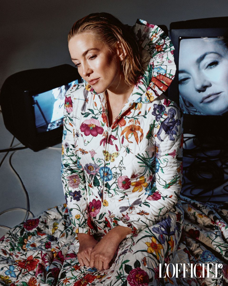 _MagazineCovers's tweet image. Kate Hudson for L'Officiel US #editorial