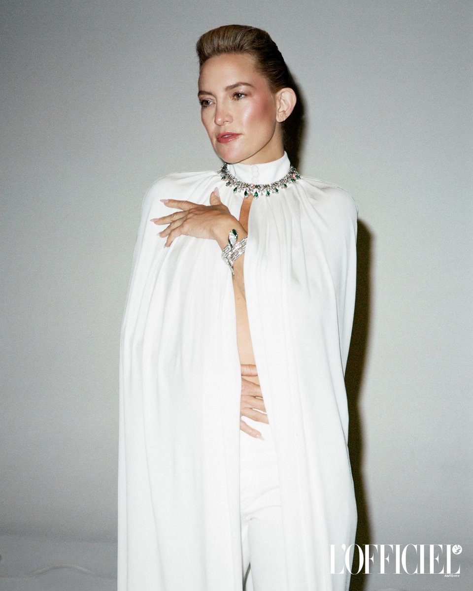 _MagazineCovers's tweet image. Kate Hudson for L'Officiel US #editorial