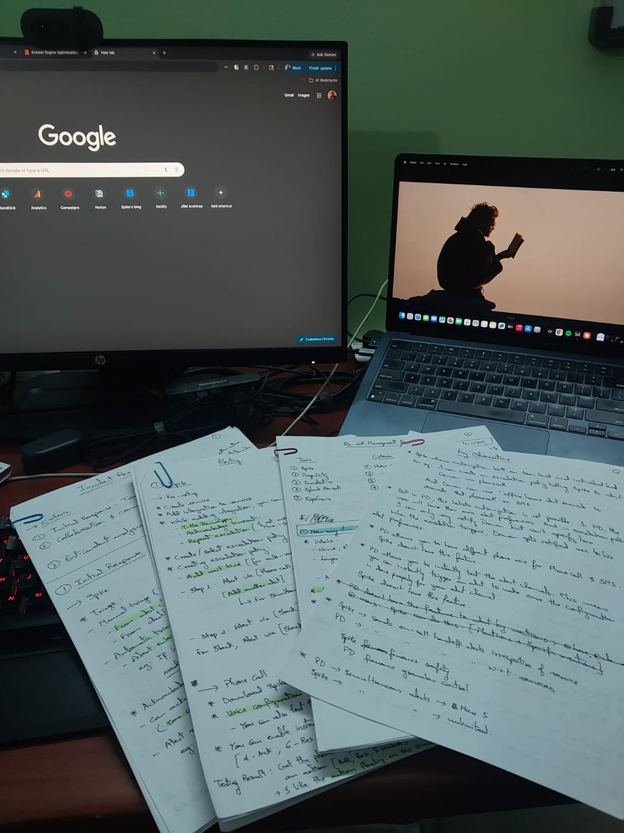 sreekar_1729's tweet photo. When we started writing competitor comparison posts at @SpikedHQ, I had a choice to make.

Most "alternatives" content on Google is the same. A list of tools, a few pros and cons, and some G2 ratings.

I didn't want to do it that way.

Before writing each post, I signed up for every tool on the list, tested each one, and took notes on what worked and what didn't.

I was also honest. If a competitor did something better than Spike, I said so. 

My goal was to help the reader decide, not just push them toward our product.

It took longer to write this way. But readers trusted our content. And some even switched to Spike themselves.

P.S. Those are my detailed notes in the image.