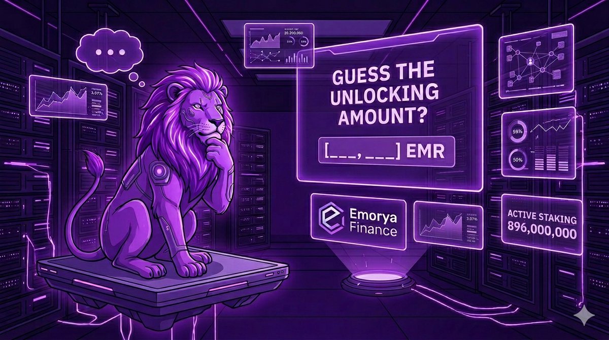 Hello Emoryans 

A small contest for our dear community ❤️ 

Emorya Team is preparing for the first Unlocking-Locking Campaign. 

Guess the amount that will be Unlock and you can win 5000 EMR 🔥

Rules:
🟣Like and share 
🟣Leave a comment with the amount 
🟣First comment with the
