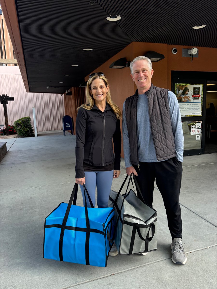 nttw2's tweet photo. We welcome our newest volunteers, Avery &amp; Grant, who will pick up surplus meals &amp; sides from Kaiser Hospital, San Jose, for delivery to our newest partner, Jewish Family Services Silicon Valley. https://t.co/zejBXWqEbt
