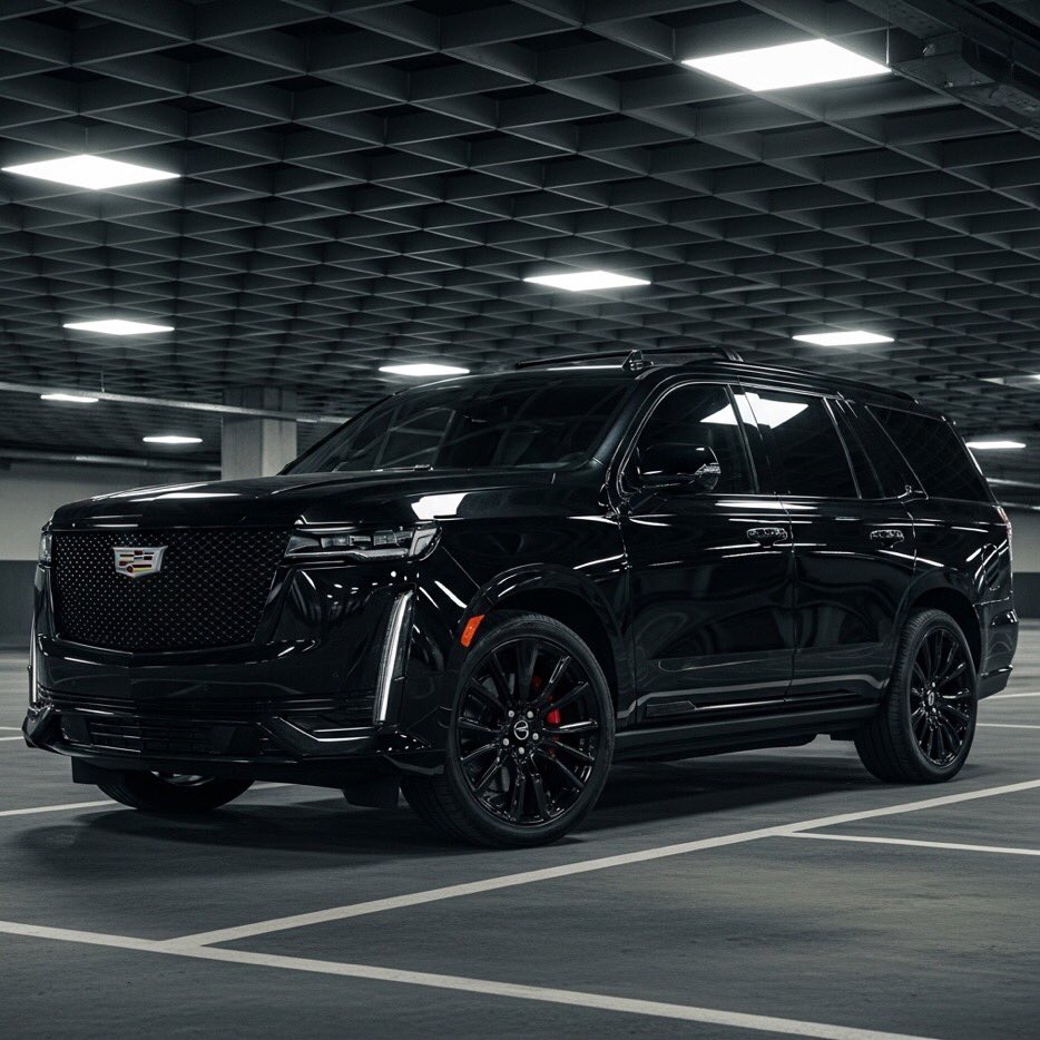 AJISONSLTD's tweet photo. Nothing hits harder than a fully blacked-out Escalade 💣🔥 https://t.co/1fyov12MrR
