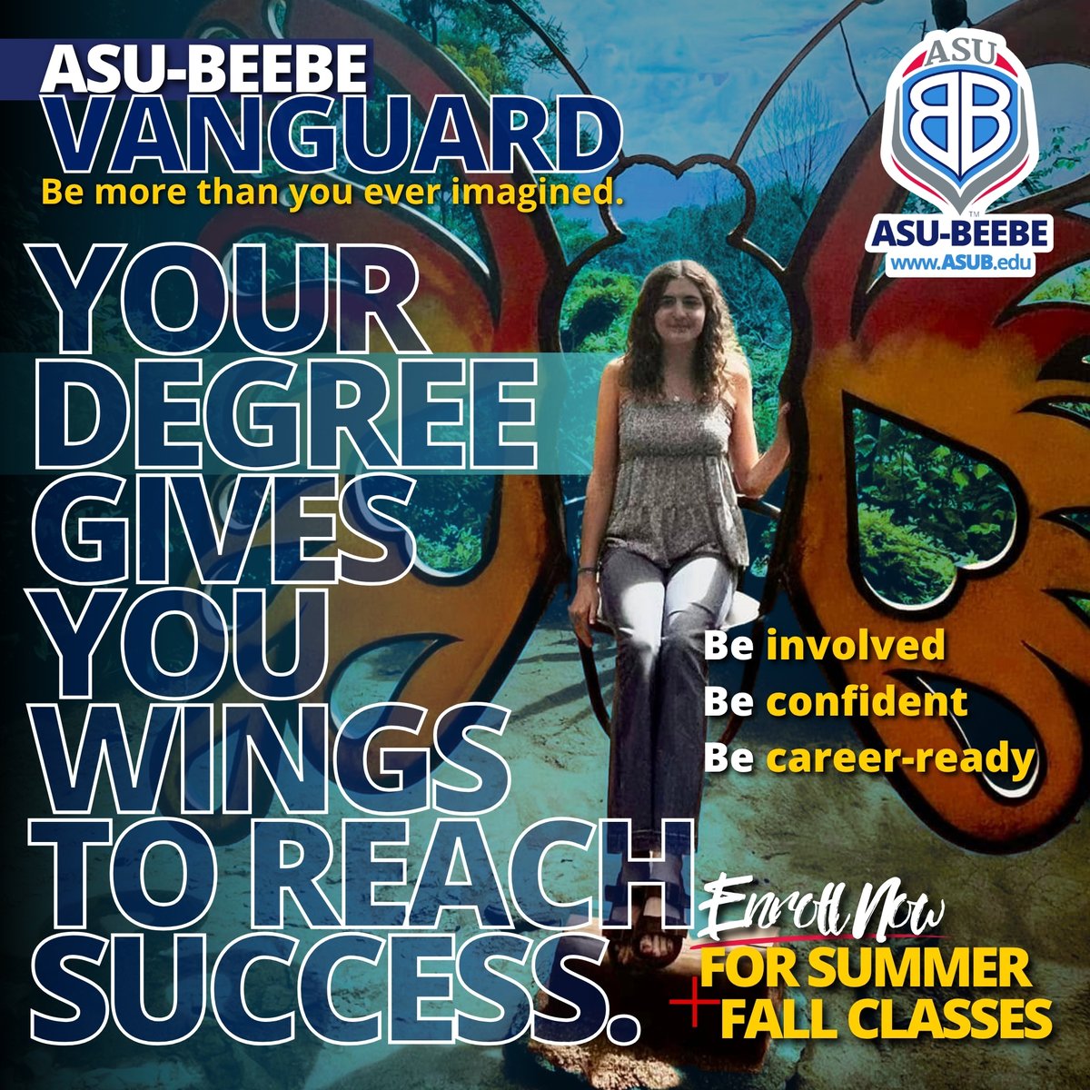 ASUBeebe's tweet image. Enroll now🔗 apply.asub.edu
asub.edu #vanguard #summer #fall