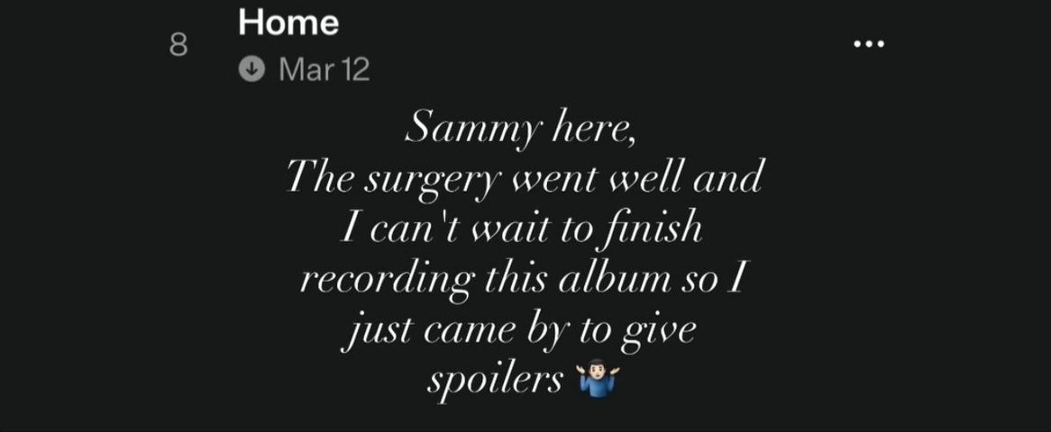 MariePrincess's tweet image. I woke up today to some good news about @woosungofficial’s surgery.The surgery was a success🎉!To celebrate, he treated us to a spoiler for #TheRose's new album, #ROSE.

This caused a phrase he had spoken to echo repeatedly in my mind:“I gave you (Blackroses) everything!”
#Sammy