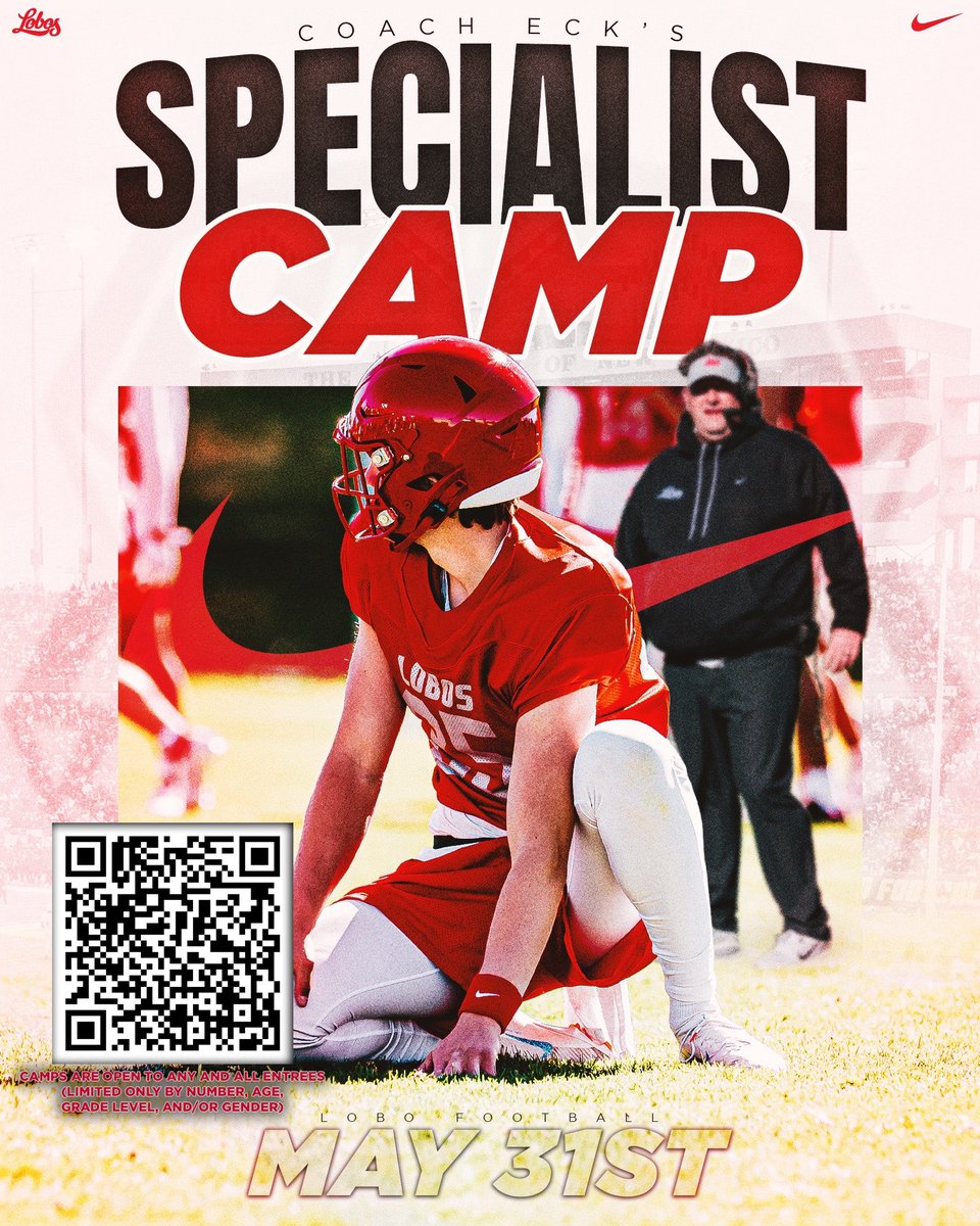 CoachErikLink's tweet photo. Specialists‼️ Come Camp with us this summer! May 31st!! #LearnFromTheLobos🐺 #STonTheReady https://t.co/uHXyPnrvAz