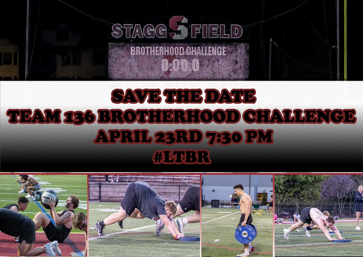 _SCFootball's tweet image. 🚨UPDATED BROTHERHOOD CHALLENGE START TIME🚨 To allow our players the opportunity to support @SpfldCol_MVB and their chase for yet another National Championship we have moved the Brotherhood Challenge back to a 7:30 start time‼️🔻 #HAVEADAY #LTBR #SHOWUP