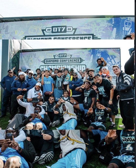 jack_whelchel's tweet photo. Great weekend at OT7 and excited to move up in the rankings// conference champions @raw7v7 

@TomLoy247 @Andrew_Ivins @BrandonHuffman @SWiltfong_ @On3 https://t.co/Pi0dmDeSP1