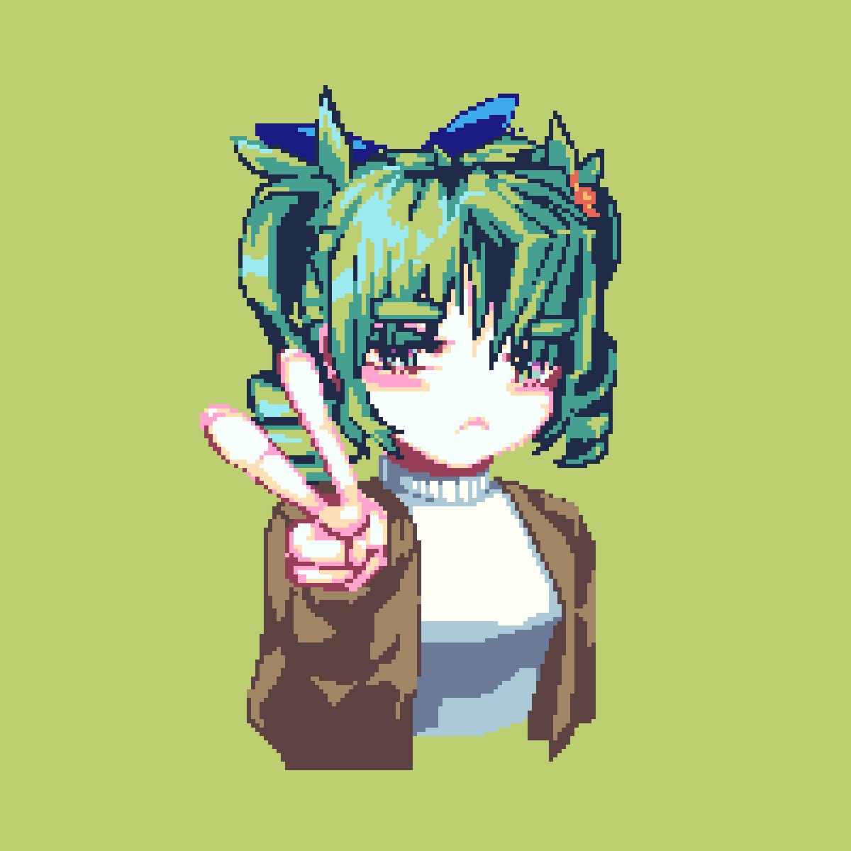 milkisu1321's tweet image. #pixelart
프로필과 배너를 만듦