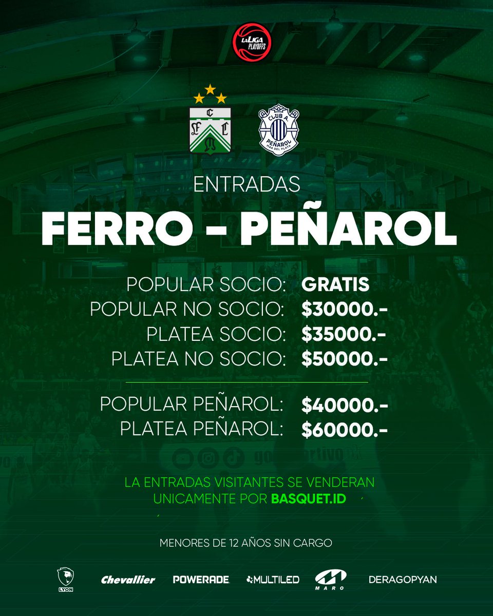 Ferro Carril Oeste Basquet tweet media