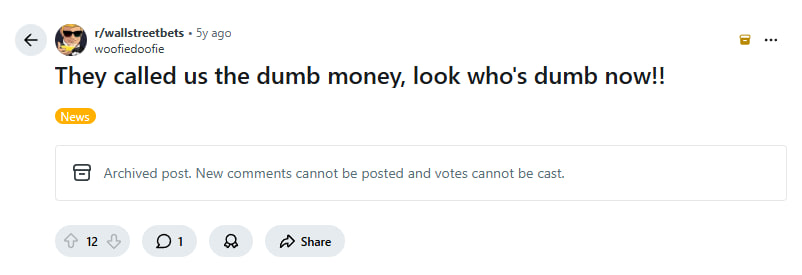 Dumb Money tweet media