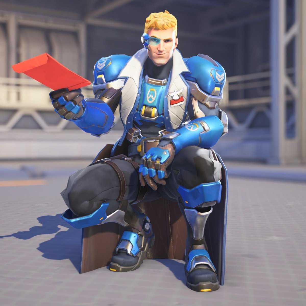 soldier76 my beloved 💙✨ tweet media