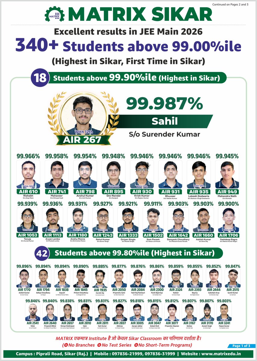 Matrix Education tweet media