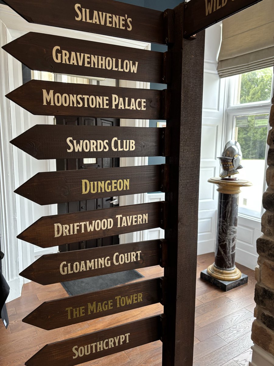Mark_Meer's tweet image. 🏰 Awaiting the arrival of our players at @BWwalworth for the next round of @dndinacastle 2026! 

#DnD #DnDInACastle #DungeonsAndDragons #DungeonMaster