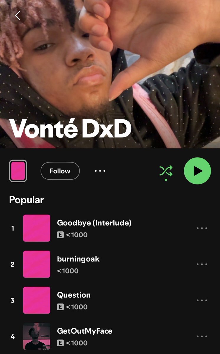 tezuko3's tweet photo. @9Chronic9 @palevariety3719 YALL REPORT THIS NIGGAS WEAK ASS SPOTIFY 😭 😭 https://t.co/czfjk5HfVW